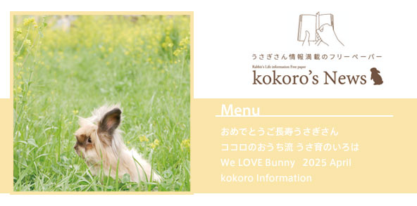 kokoro’s News vol.210 2025年 4月